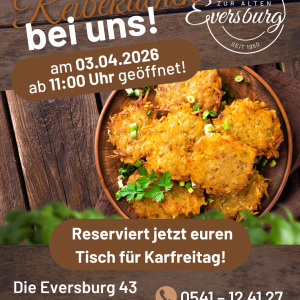 Reibekuchen zum Sattessen